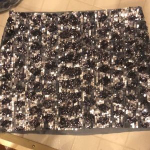 Sparkle mini skirt